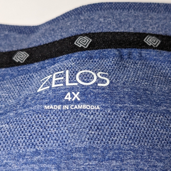 Men's 4X Zelos Performance T-shirt - Picture 2 of 3